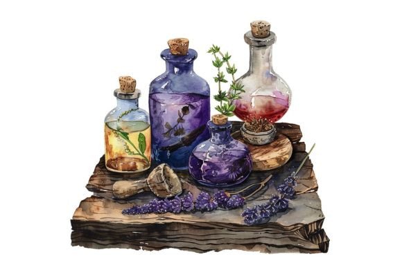 Download Magic Drinks. Still Life. PNG - Premium Bundle